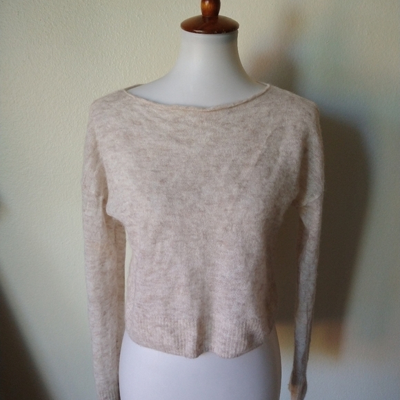 Wilfred Alpaca Crop Sweater - Picture 1 of 9